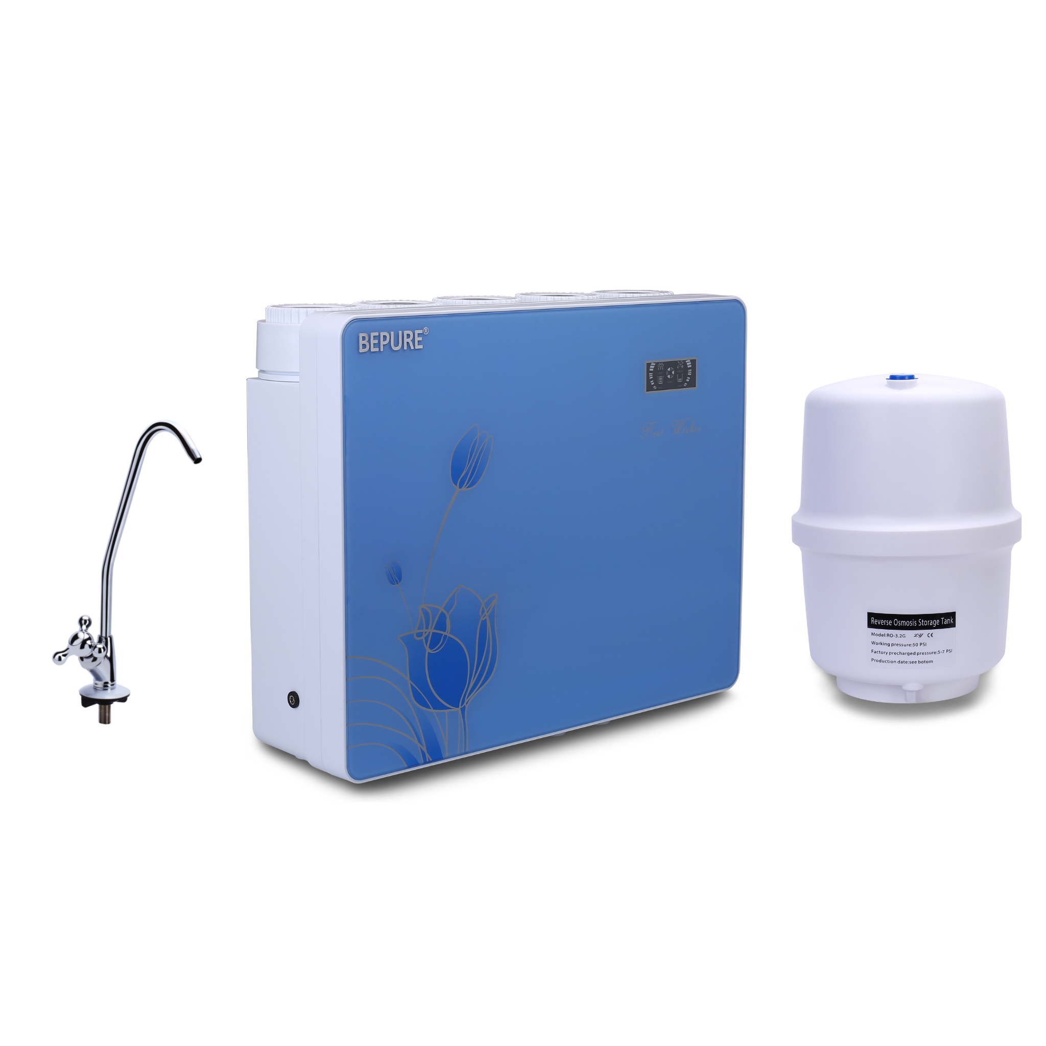 Purificateur d'Eau RO+UV KENT Elite II Plus 100 L/h - Filtre Professionnel  100% Pure KT00166 - Sodishop