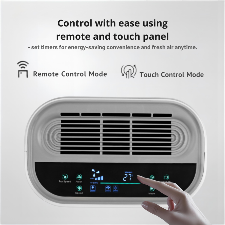 Bepure B2 Air Purifier with True HEPA Filtration| Area Upto 500 sq ft | Removes 99.97% pollutants by 4 Stage Filtration| Remote control provided for convenience