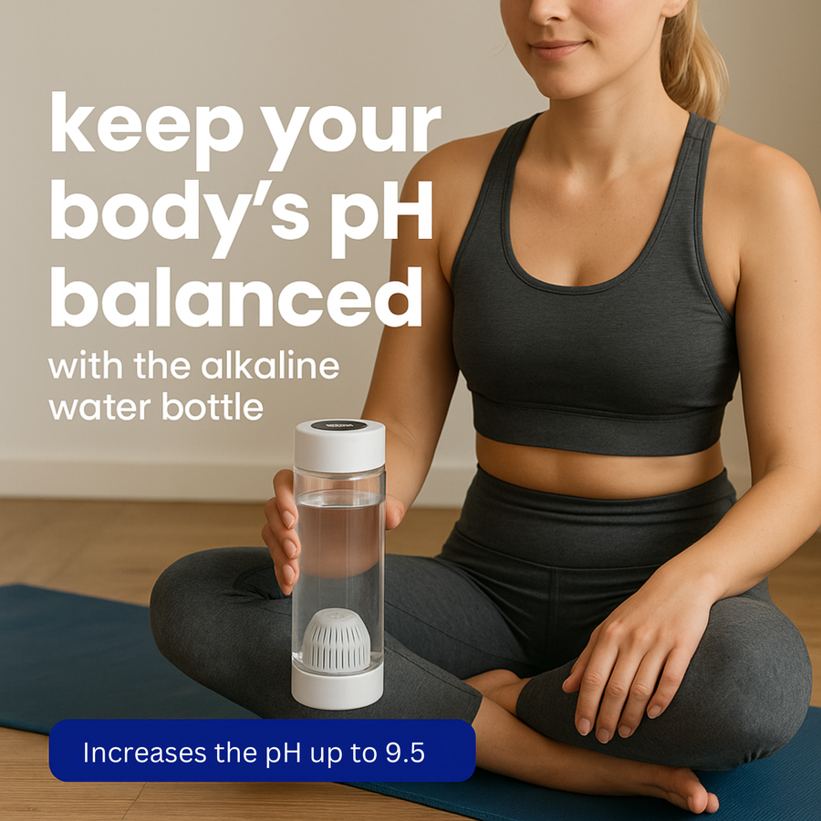 Bepure Premium Alkaline Water Bottle | Get Balanced pH Up to 9 | Get Negative ORP Water Instantly | BPA Free