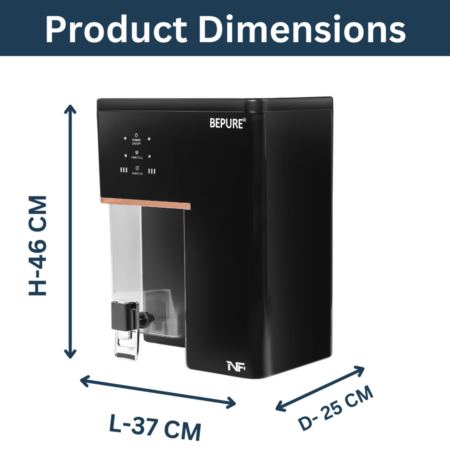 Bepure NF+ Nanofiltration Technology 10L NF+UV+Alkaline Water Purifier