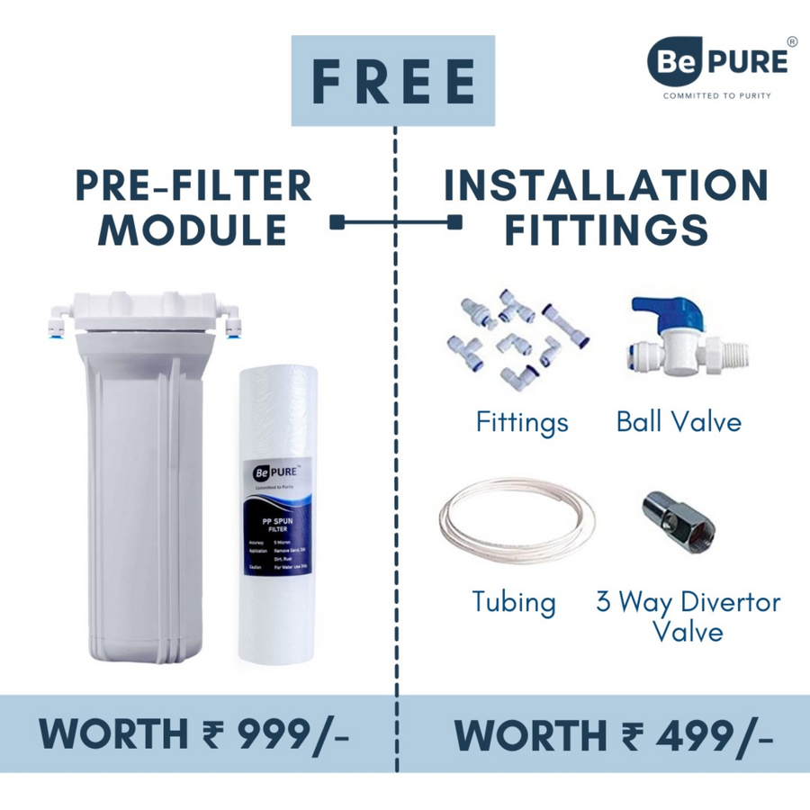 Bepure NF+ Nanofiltration Technology 10L NF+UV+Alkaline Water Purifier