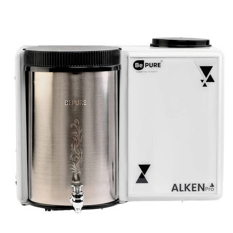 Bepure Alken Pro CP Stainless Steel Tank 9L NF+UV+Alkaline water Purifier