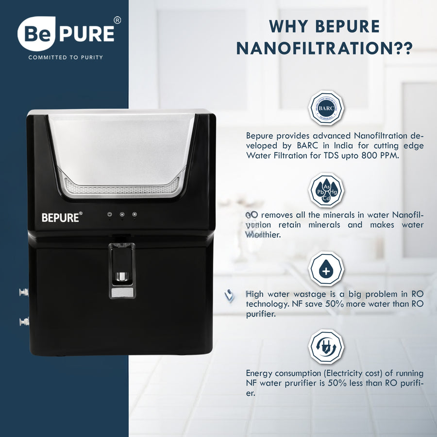 Bepure NF+ PRO IOT App Enabled 7L NF+ UV Water Purifier