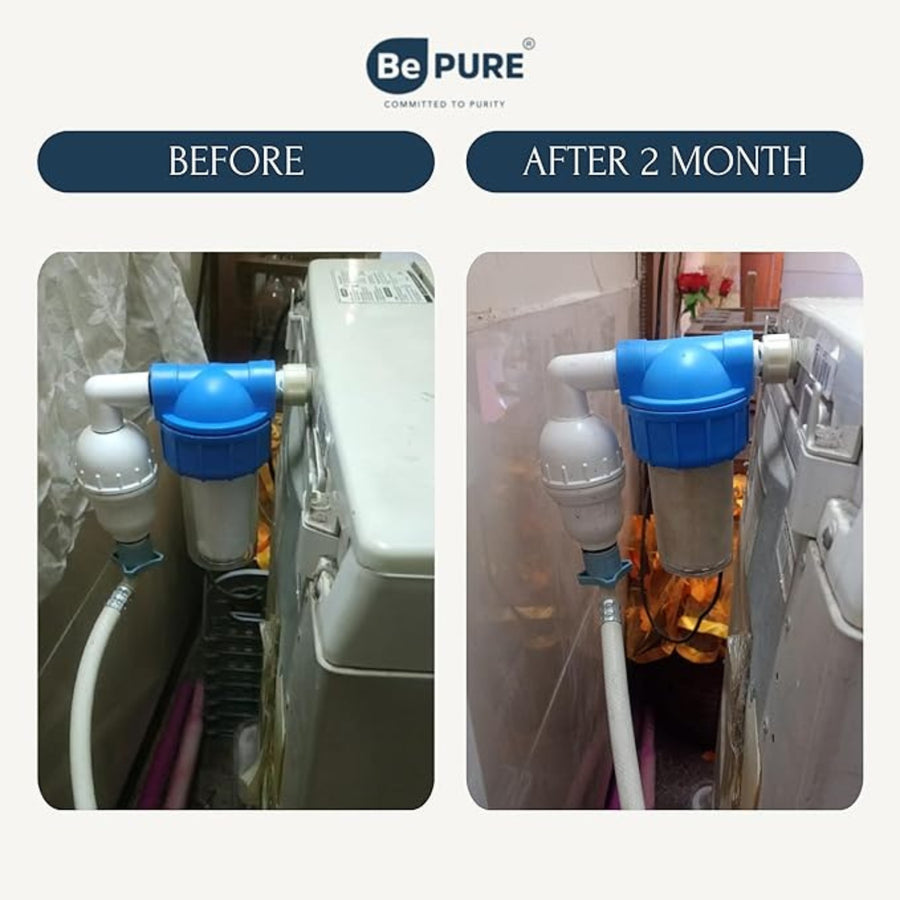 Bepure Washing Machine Filter with 3 Stage Filtration | Ideal for hard water, scaling and turbidity